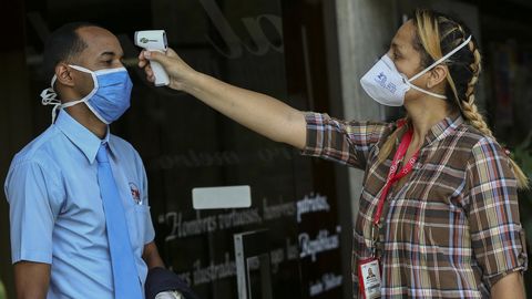 Las mediciones de temperatura también se han convertido en socorridas en Venezuela