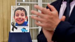 Retrato de Gabriel Cruz colocado en la diputaci�n de Almer�a