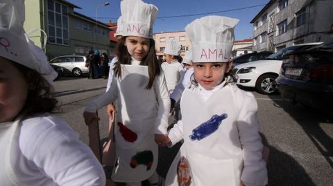 Fiestas de carnavales en los colegios de Barbanza