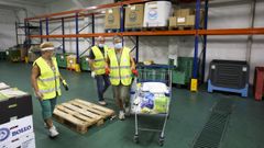 Banco de alimentos Balrial, en Ferrol