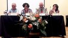 La conseyera de Cultura, Pol�tica Lling��stica y Turismu, Berta Pi��n, na inauguraci�n de la Universid� Asturiana de Branu (Uabra)