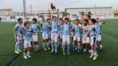 El Celta conquista su und�cimo t�tulo del torneo alev�n Conservas Calvo