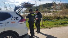 Imagen de archivo de la Guardia Civil en Sanxenxo