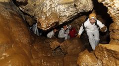 Visita a la Cova do Rei Cintolo, en Mondo�edo