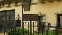 Fachada del edificio de la Cocina Econmica de Oviedo