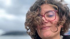 Olaia Send�n, autora de �Al�n e o drag�n�