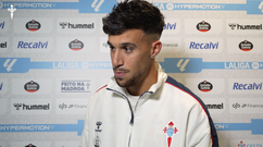 El jugador del Celta Fortuna �lvaro Mar�n, tras el partido ante el Andorra.