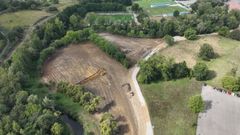 Nuevo campo de f�tbol de Colloto.