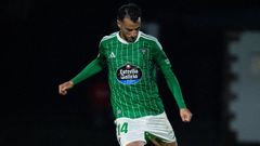 Tejera en el &uacute;ltimo partido disputado por el Racing.