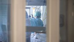 Planta uci de covid en el hospital Arquitecto Marcide