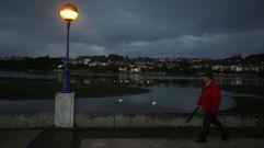 Vistas de la Ria de O Burgo. Imagen de archivo