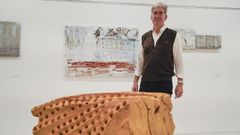 Xos� Espona presenta su obra en el Espazo de Arte de Roberto Verino