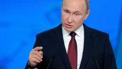 El presidente ruso, Vladimir Putin, ha presentado hoy ante el Parlamento su informe anual sobre el estado de la naci�n