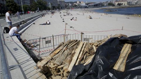 PREPARATIVOS PARA SAN JUAN