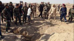 Fosas comundes halladas en Irak