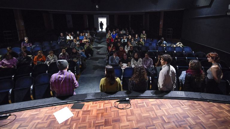 Unha das proxecci�ns da pasada edici�n de Novos Cinemas