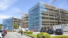 Construccin de vivienda pblica en Valdecorvos, en Pontevedra