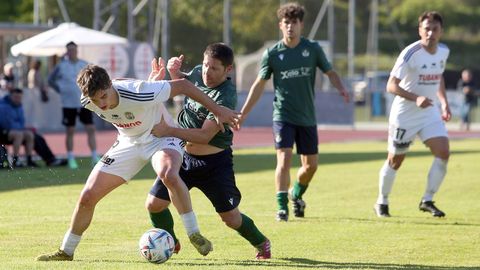 Partido de Preferente entre el Noia y el San Tirso El Noia ascendio  a Tercera RFEF