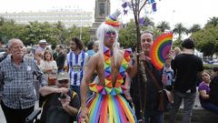 Celebracin el orgullo LGTBIQ en A Corua