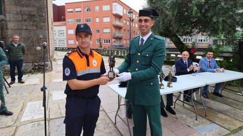 Los actos del Da del Pilar en Barbanza, en imgenes.Proteccin Civil de A Pobra y Boiro, entre los homenajeados en Boiro.