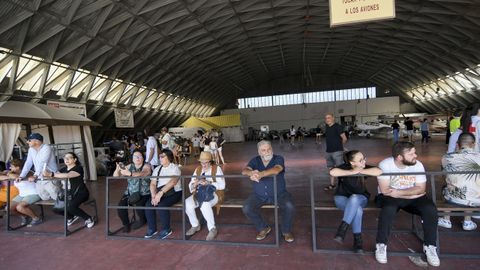 Reunión aeronáutica en Rozas