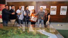 Inauguraci�n de la exposici�n de portadas de La Voz de Arousa por su 30 aniversario