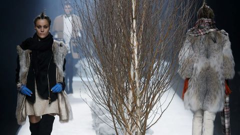 Madrid Fashion Week.Desfile de Alvarno para MBMFW