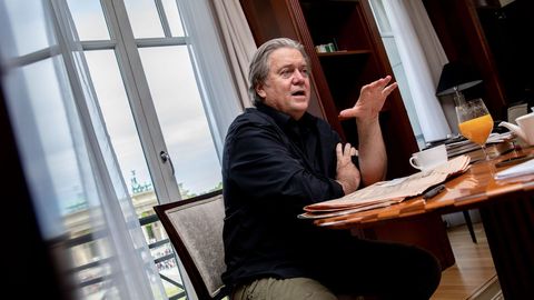 Bannon, en Berl�n el pasado a�o