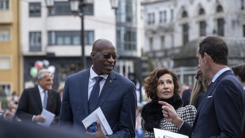 Llegada a la entrega de los Premios Princesa de Asturias 2025