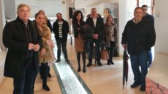 Barreiro y Rosa Mar�a Arza, con los candidatos del PP en las municipales en Monforte