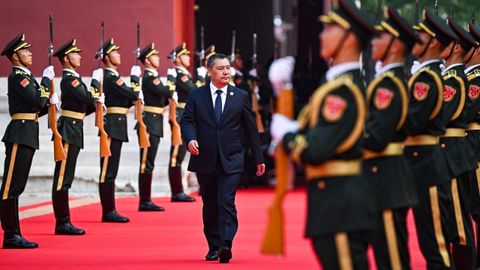 El presidente de Kirguist�n, Sadyr Japarov