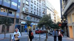 El centro de la ciudad es una de las zonas con las rentas m�s altas de Pontevedra
