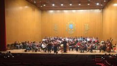 Ensayo general de El Mesas con la Filharmona