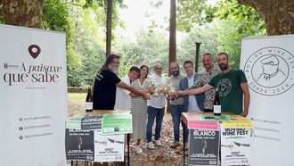 Presentaci�n en Boiro de una nueva edici�n del Bovi�o Wine Fest