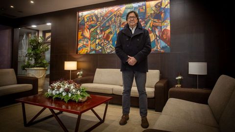 Manuel G�mez Pereira, en el Galicia Palace