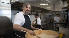 En la imagen de archivo, el cocinero �lvaro Gonz�lez
