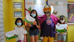 Imagen de la entrega de premios del concurso de v�deos escolar