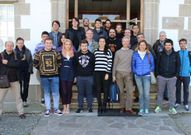 Los docentes se reunieron en el IES San Rosendo de Mondo�edo.