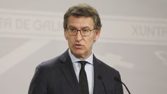 N��ez Feijoo informa de la reuni�n con Pedro S�nchez