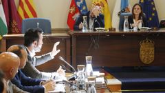 Imagen del pleno ordinario de la Diputaci�n de este martes 