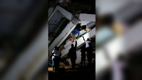 Destrozos en La Guaira tras los terremotos de Venezuela
