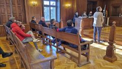 El juicio se celebro en la Audiencia de Pontevedra