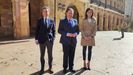 Ignacio Cuesta, Alfredo Canteli y Lourdes Garc�a