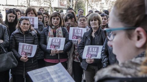 Paro internacional de mujeres con motivo del 8 de marzo en Ver�n