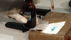 Imagen de archivo de un paquete de coca�na