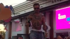 Un momento del v�deo difundido por redes sociales