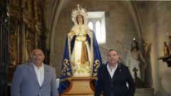 Eduardo Lago (izquierda) y Francisco Berdeal