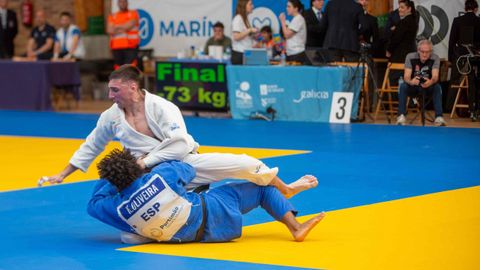 Supercopa de Espa�a de Galicia de Yudo en el pabell�n San Narciso de Mar�n
