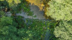 Pasos de Arriba, r�o Verdugo, Ponte Caldelas