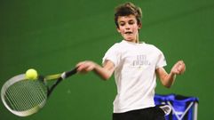 Juan Garc�a Burgos disputa la prueba cadete
